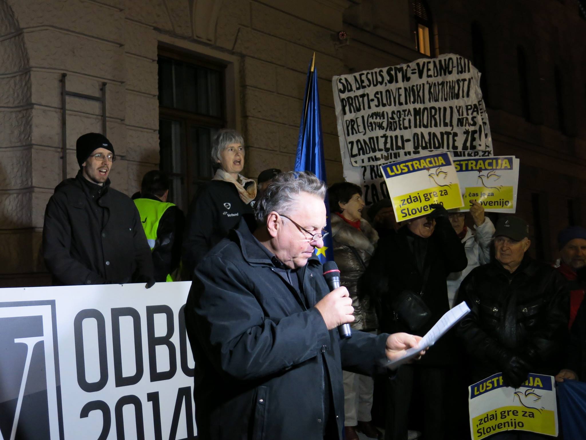 Jože Erčulj: Beton v Sloveniji dodatno armira levica s pomočjo sindikalnih boljševikov