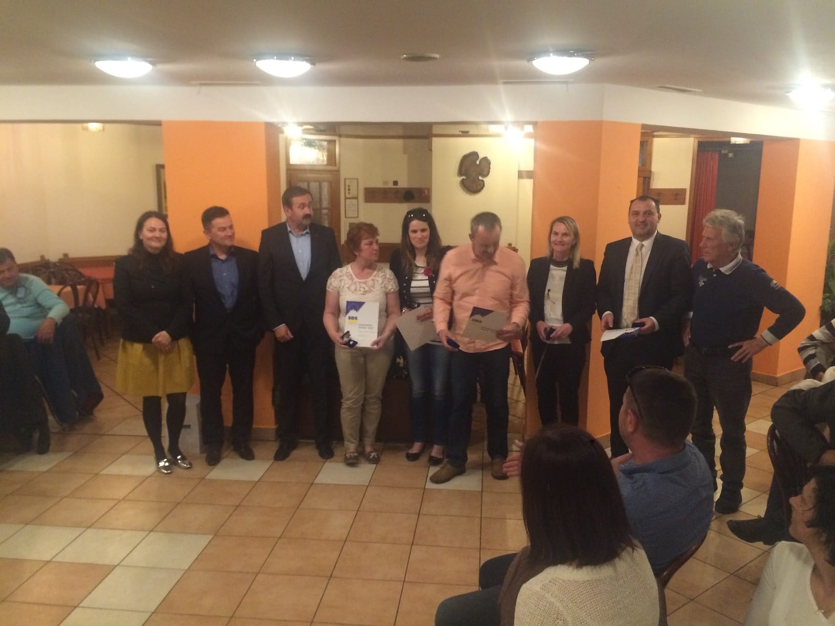 Podelitev priznanj v MO SDS Novo mesto