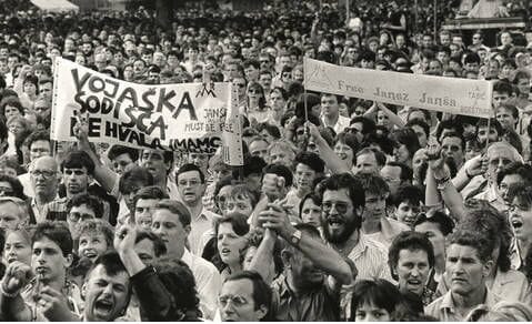 Komunistično nasilje proti JBTZ je sprožilo začetek slovenske pomladi