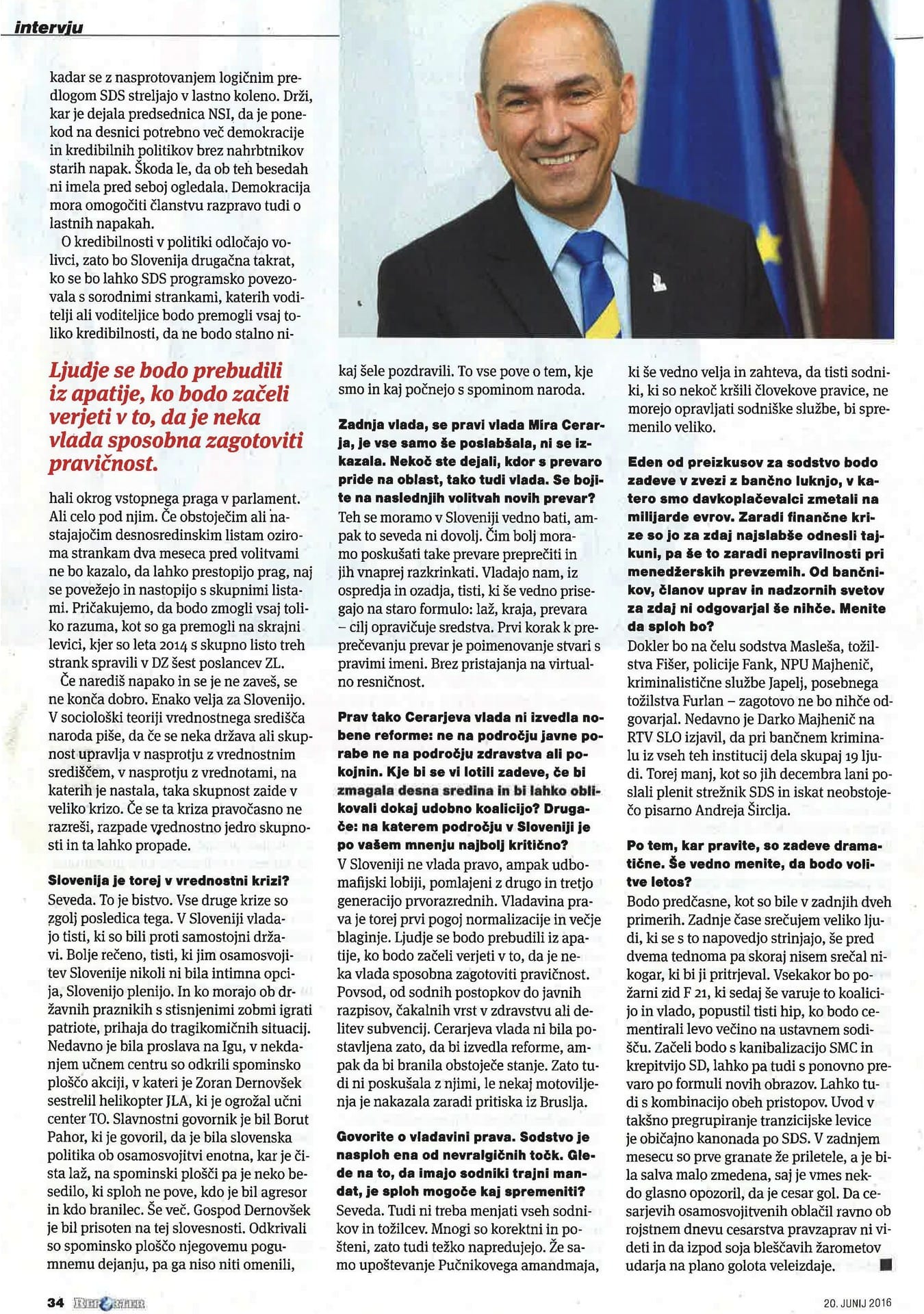 Janez Janša Reporter 9