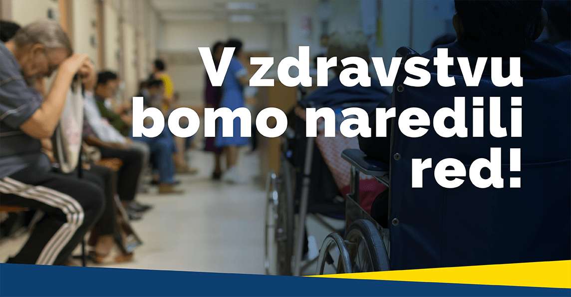 SDS za cenejše in dostopnejše zdravstvo za vse