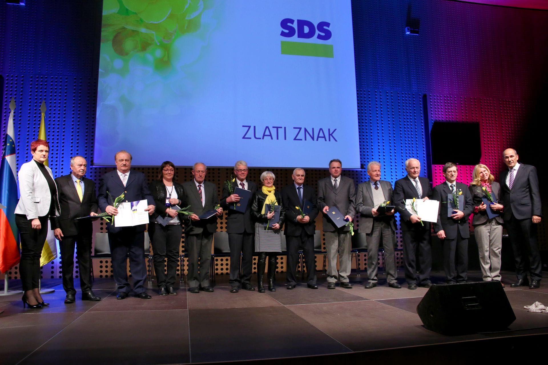 Na slavnostni akademiji smo podelili najvišja priznanja SDS za leto 2017