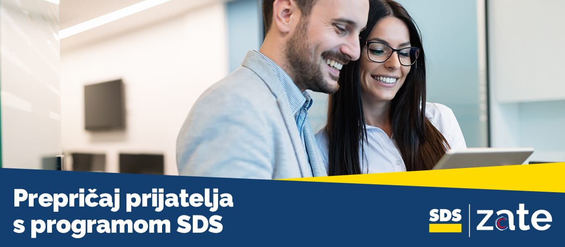 Prepričaj prijatelja s programom SDS!