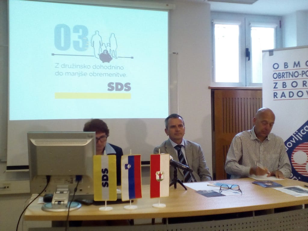 Za Zgornjo Gorenjsko na listi SDS Irena Pfeifer, Tamara Bertoncelj in Mark Toplak