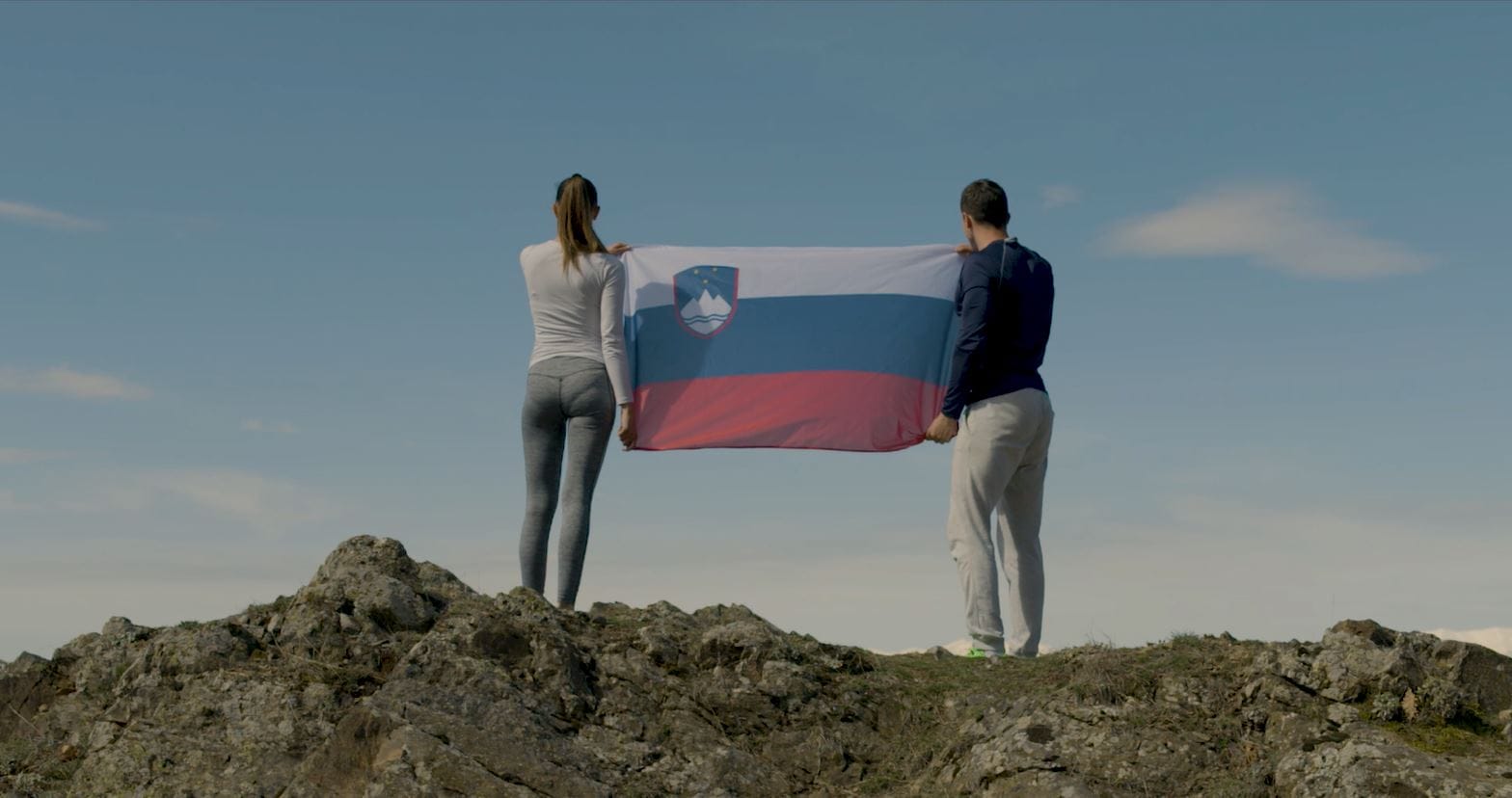 Slovenija v srcu. Zmagovita Slovenija!