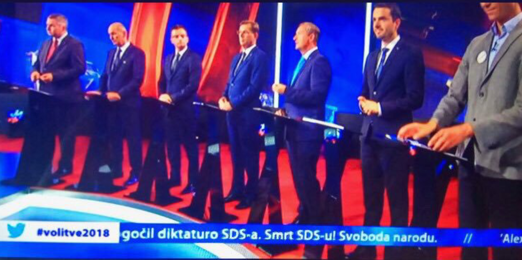Tvit - grožnja s smrtjo