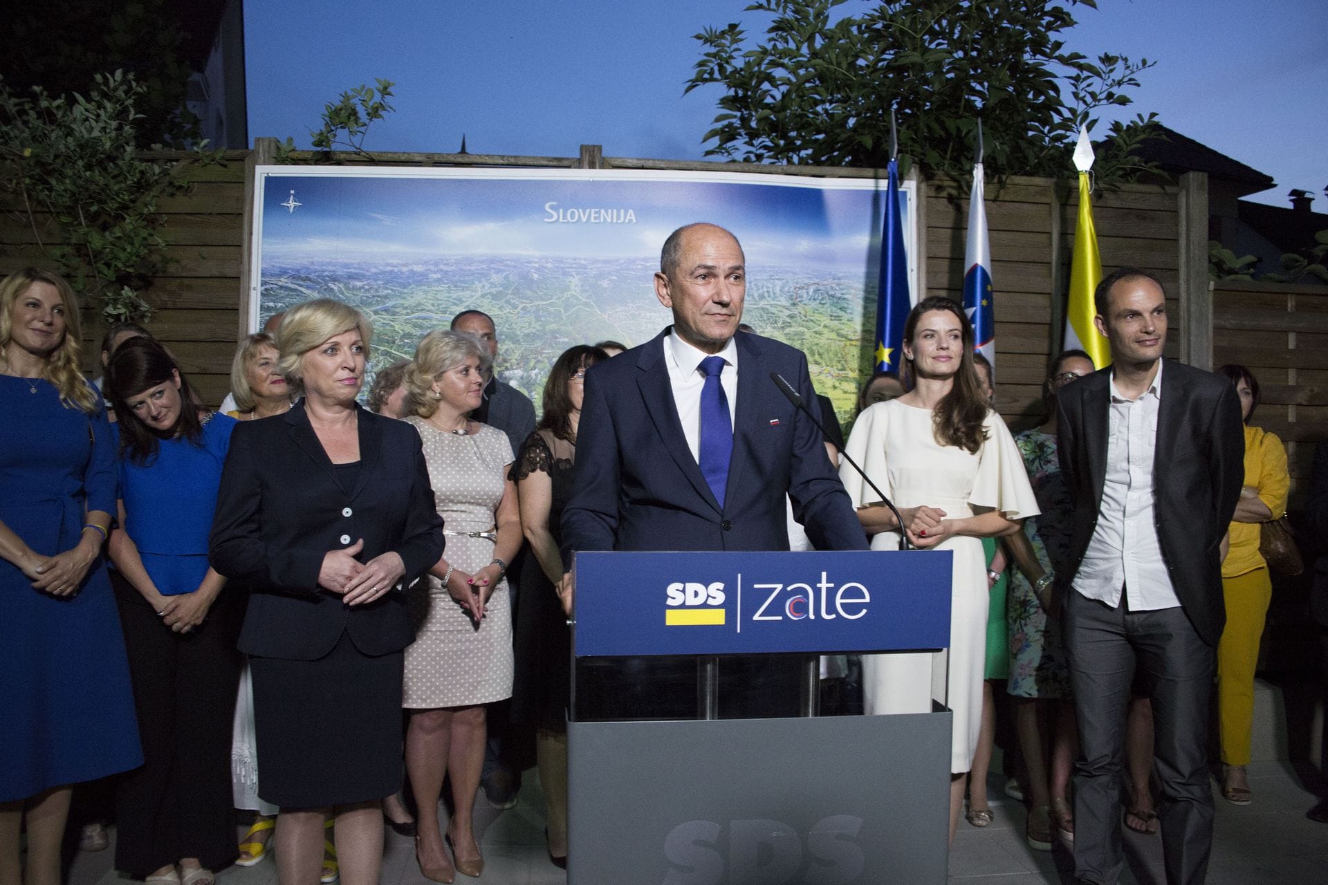 Janez Janša: Slovenska demokratska stranka bo delala za dobro Slovenije in slovenskega človeka