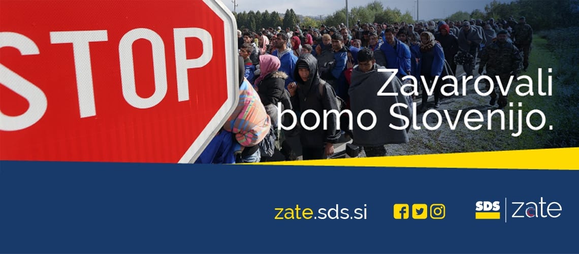 »Slovenija postaja žep in ciljna država za migrante«
