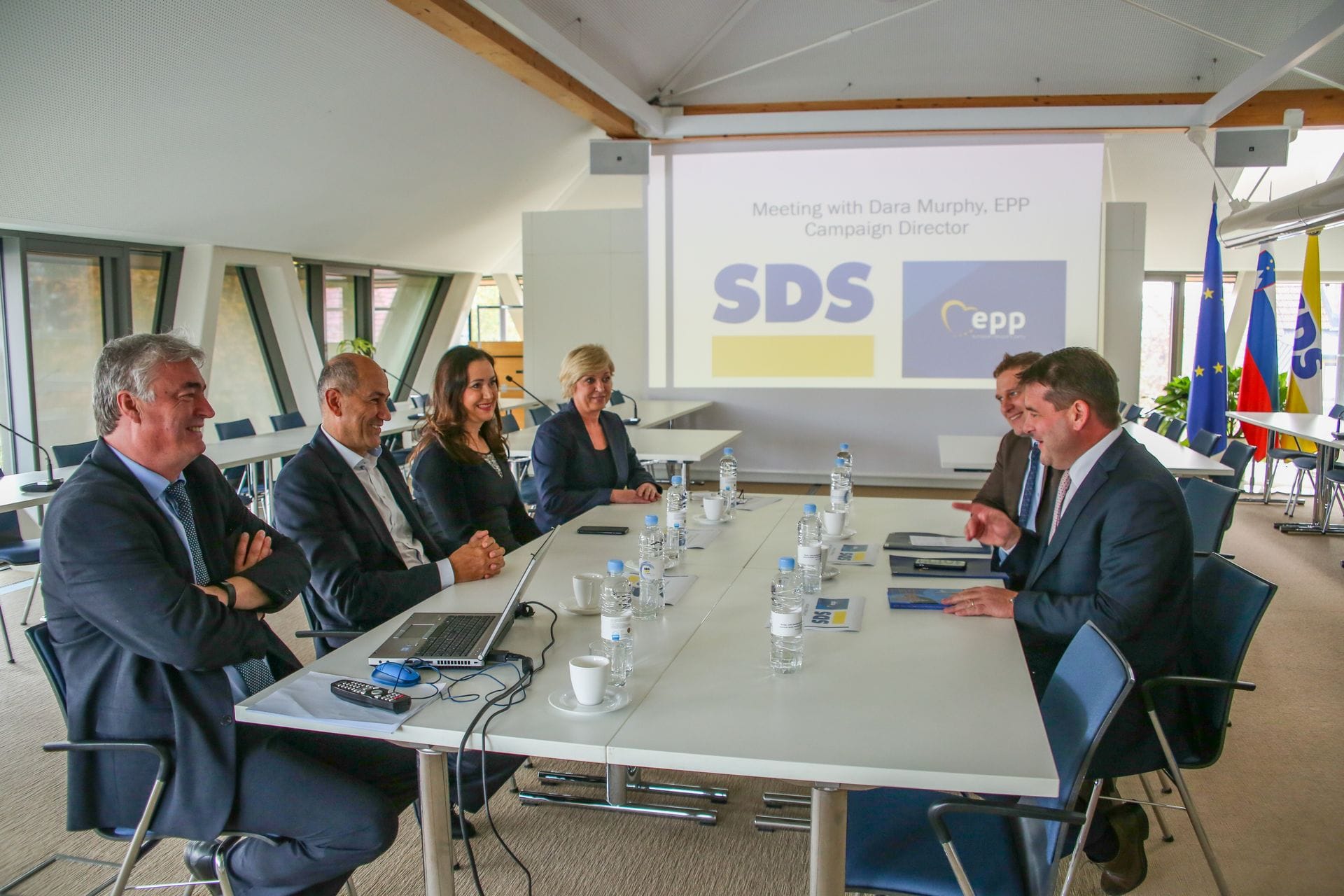 Obiskal nas je podpredsednik ELS in vodja kampanje za evropske volitve