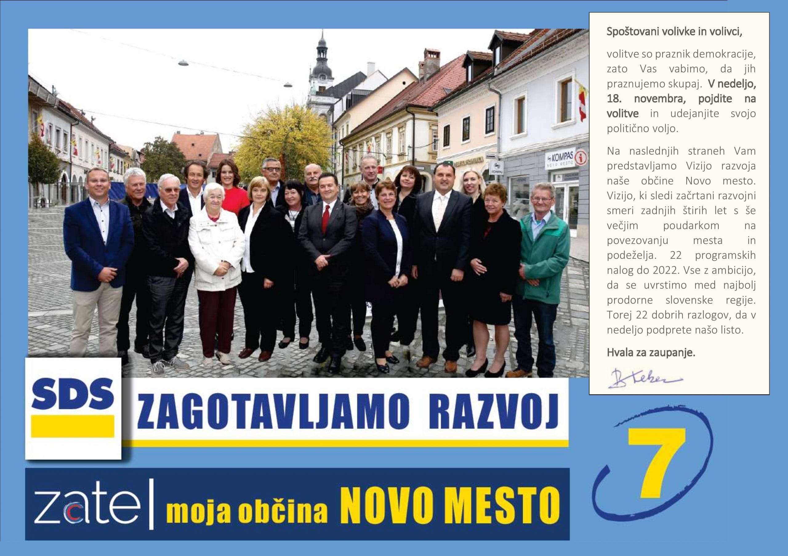 Program MO SDS Novo mesto - za perspektivno, varno, zdravo in pametno Občino Novo mesto