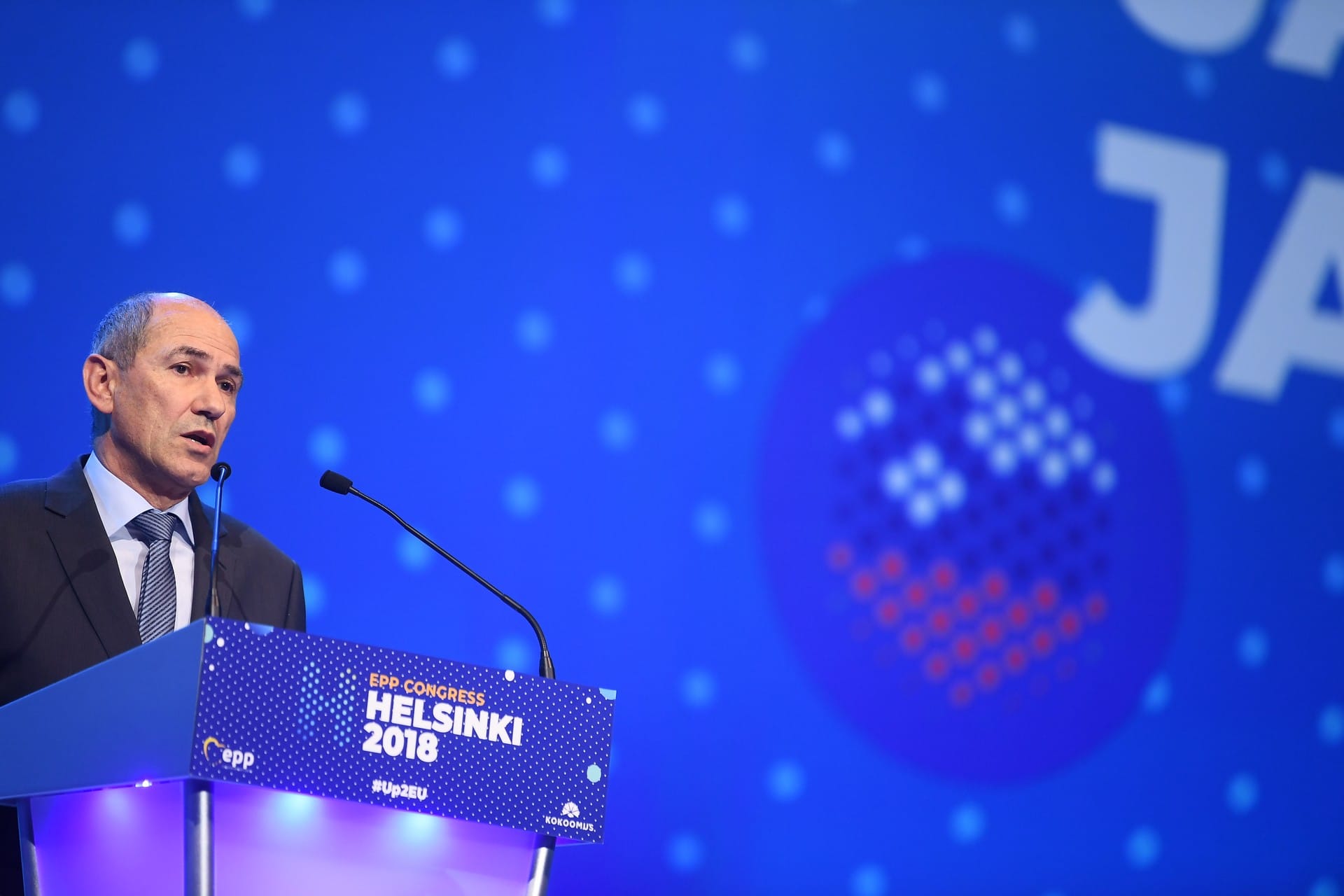 Janez Janša v Helsinkih: "Obramba osnovnih temeljev evropske civilizacije je danes najpomembnejša naloga EPP"
