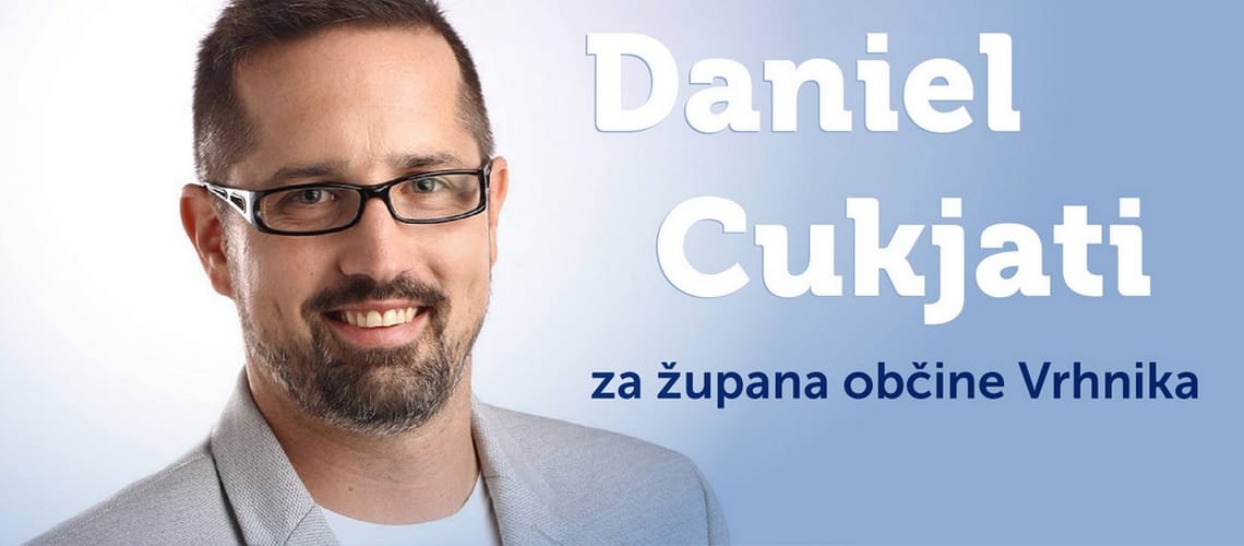 Daniel Cukjati: S pravim vodenjem lahko Vrhniko premaknemo z mrtve točke