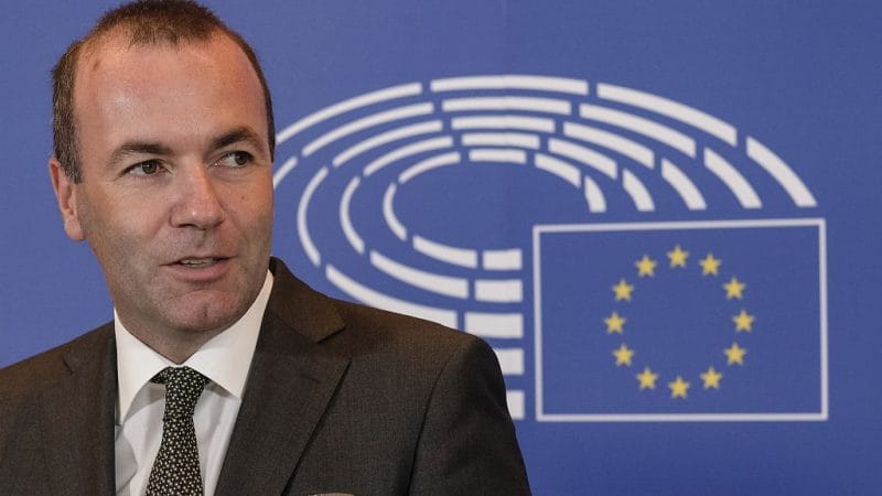 Manfred Weber odločno podprl dr. Anžeta Logarja za ljubljanskega župana