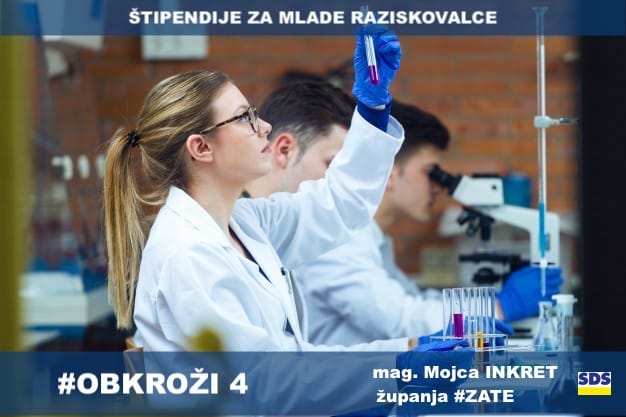 Mladim raziskovalcem pomagajmo pri njihovem strokovnem izpopolnjevanju