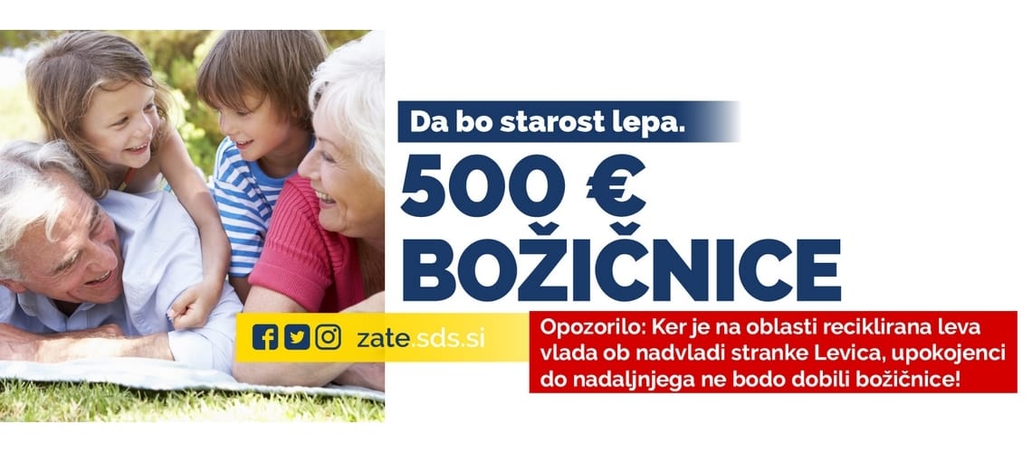 Zopet skromen božič za upokojence