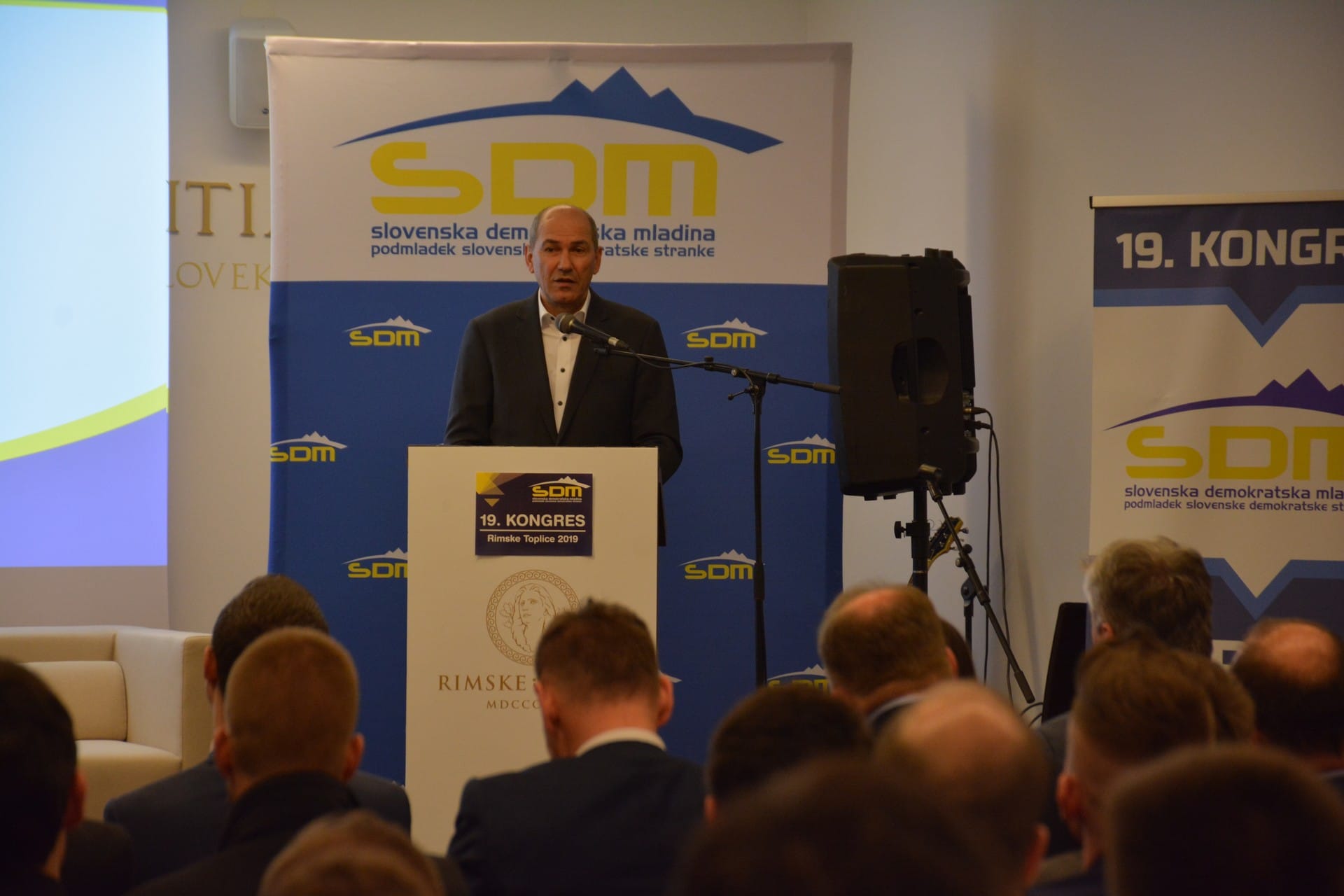 Janez Janša: Imeti 19. kongres kot podmladek neke stranke, pomeni, da SDM hodi po pravi poti