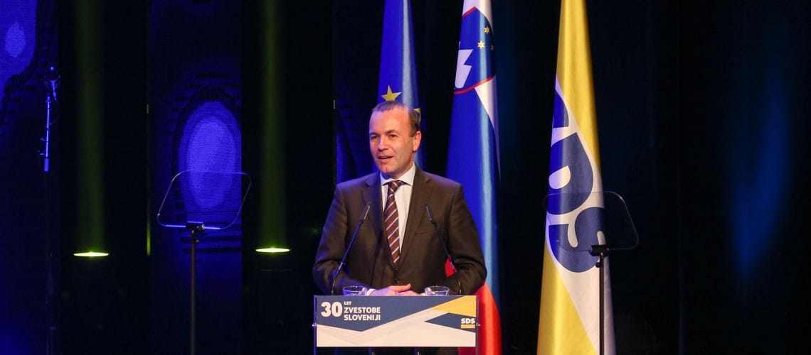 Manfred Weber: Evropska prihodnost sta Evropska ljudska stranka in krščanska demokracija