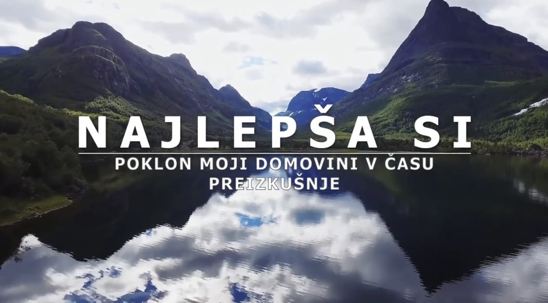 V videu pesmi "Najlepša si" je pri montaži prišlo do nenamerne in neljube napake