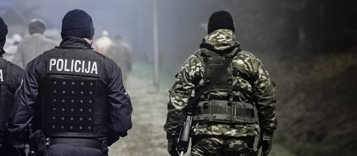 Policija in Slovenska vojska skupaj za učinkovito zaščito slovenske južne meje