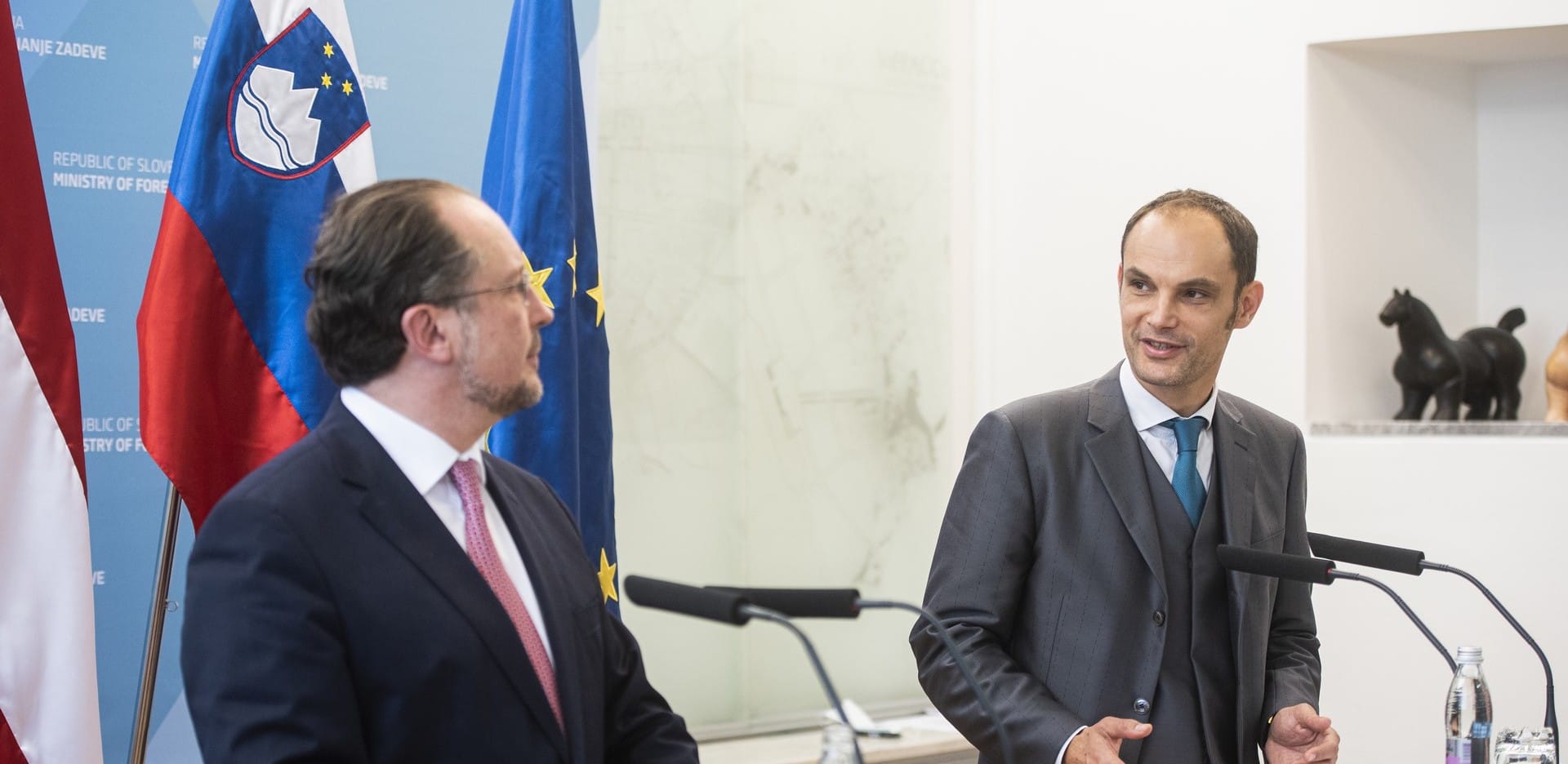 Obisk avstrijskega zunanjega ministra v Republiki Sloveniji
