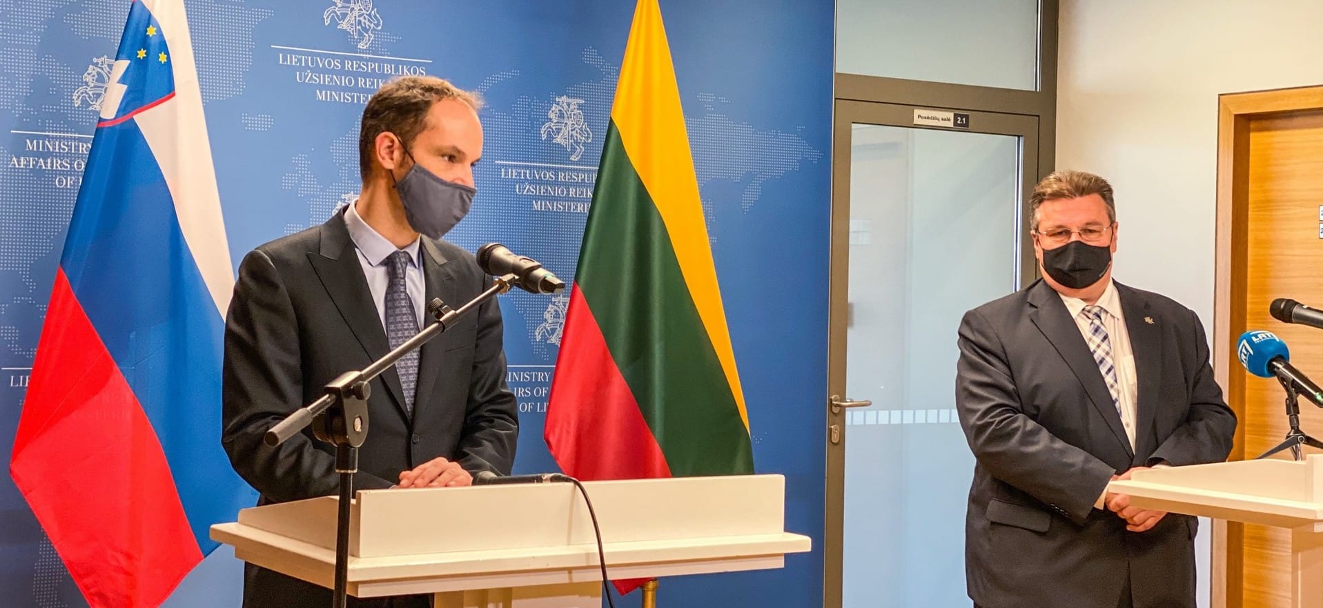 Minister dr. Logar s srečanjem z litvanskim zunanjim ministrom Linkevičiusem zaključuje delovni obisk v baltskih državah