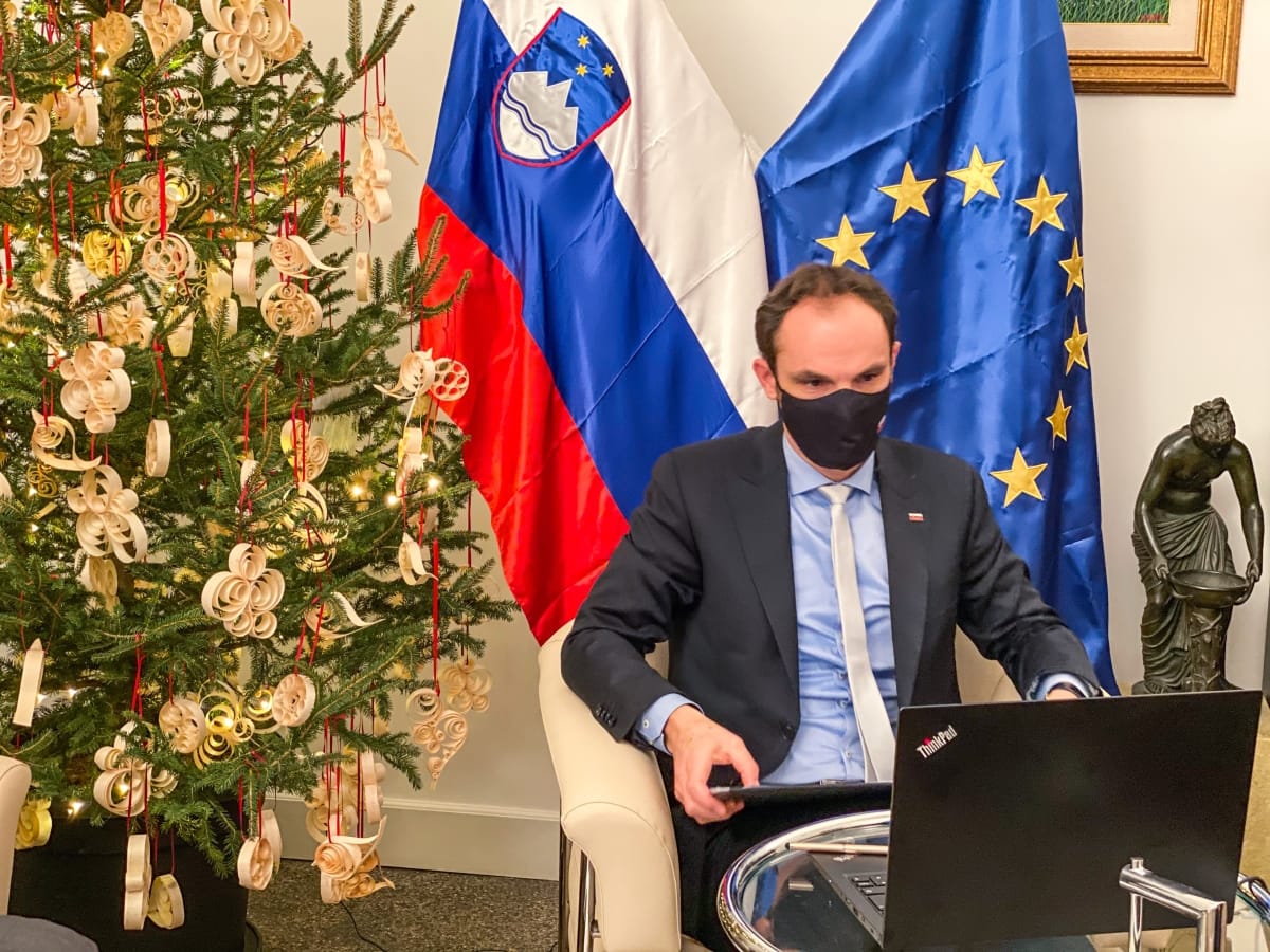 Minister dr. Logar in italijanski minister Di Maio o tesnem sodelovanju