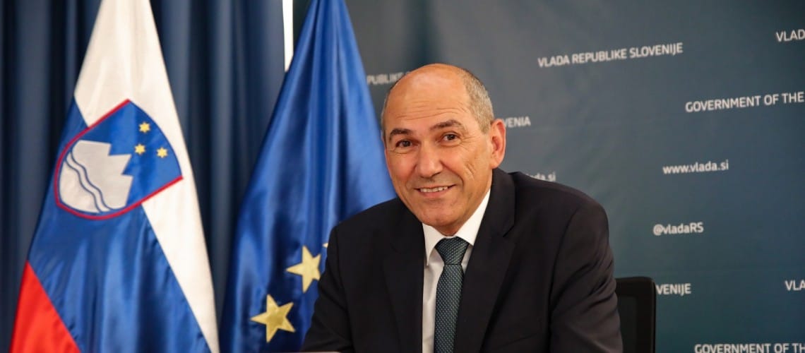 Predsednik vlade Janez Janša v oddaji Odmevi o cepljenju in izzivih v času epidemije