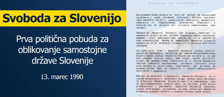 31. obletnica pobude »Svoboda za Slovenijo«