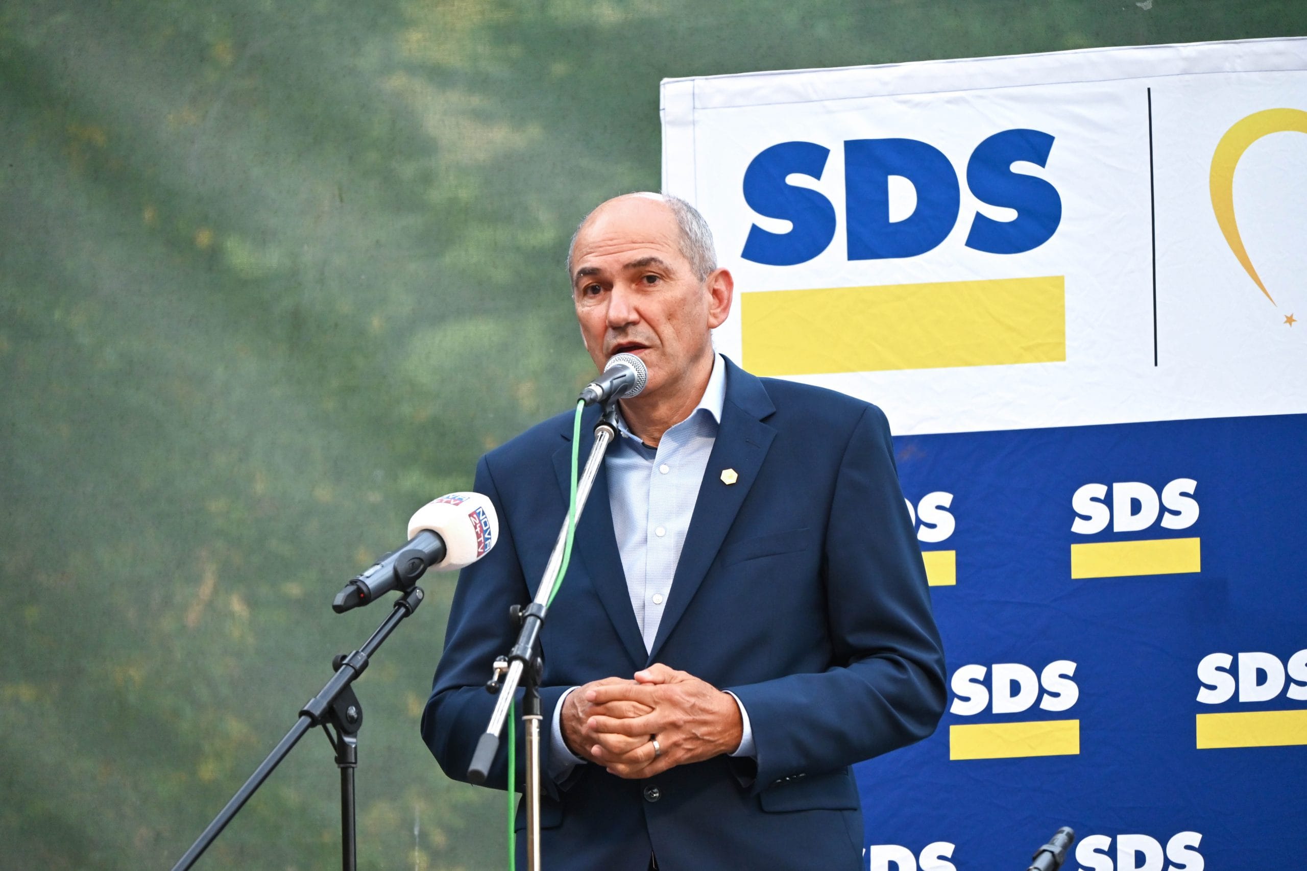 Janez Janša v Logatcu: Načrtujemo vlaganja, kakršnih ni bilo že 20 let