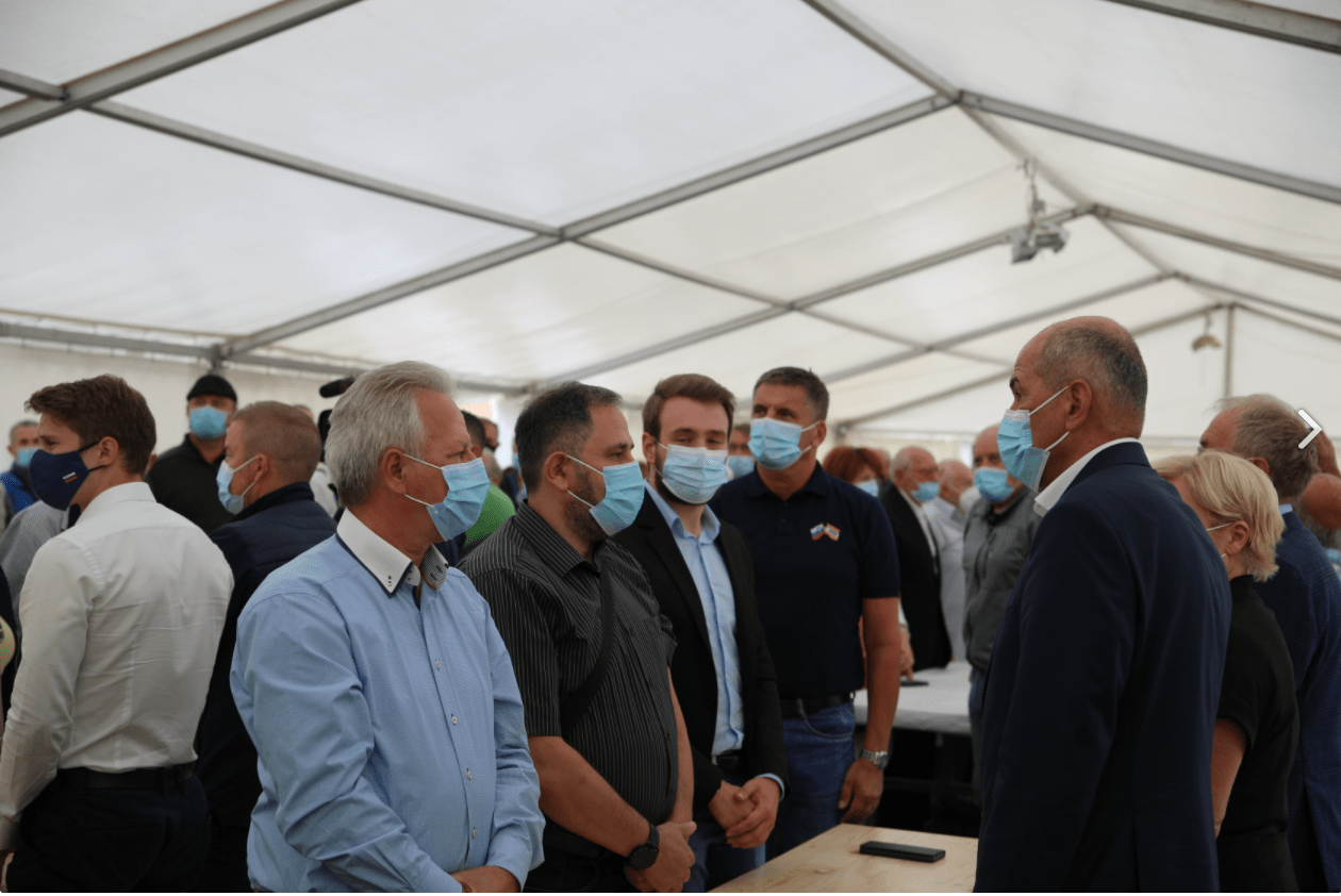 Na srečanju Posavske regijske koordinacije so se predstavili evidentirani kandidati za poslance