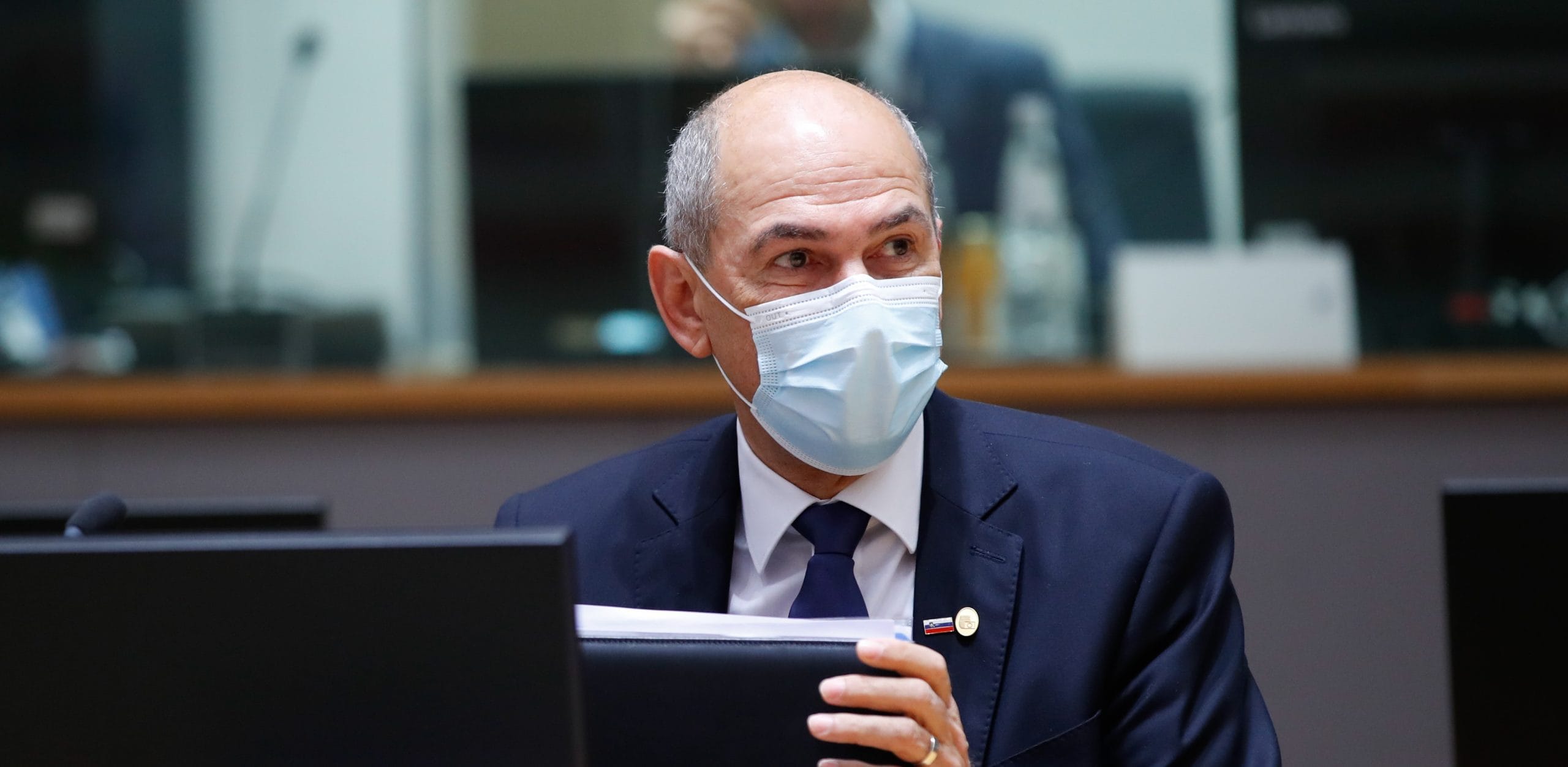 Predsednik vlade Janez Janša o aktualnih temah zasedanja Evropskega sveta