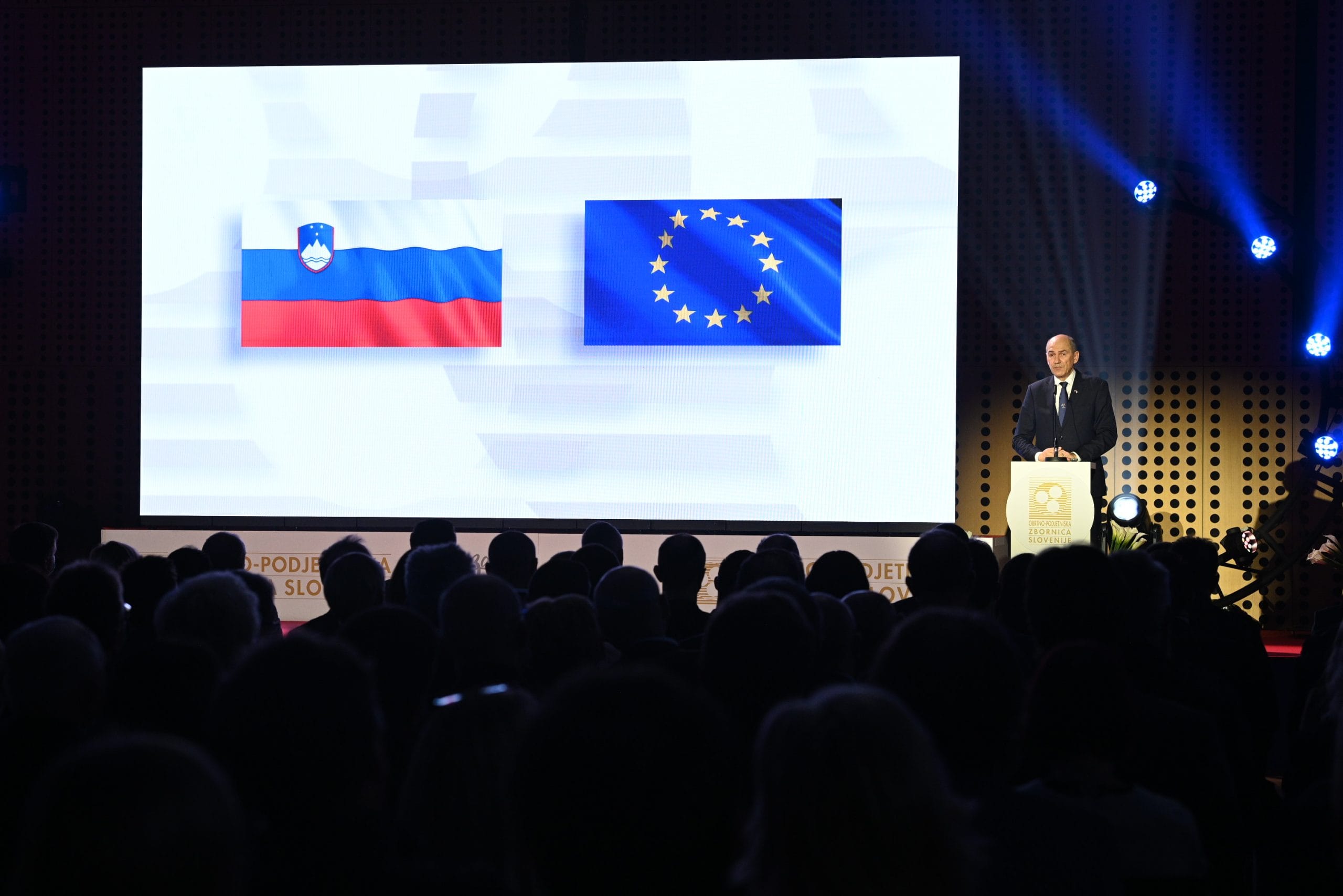Predsednik vlade Janez Janša slavnostni govornik na slovesni prireditvi Obrtno-podjetniške zbornice Slovenije
