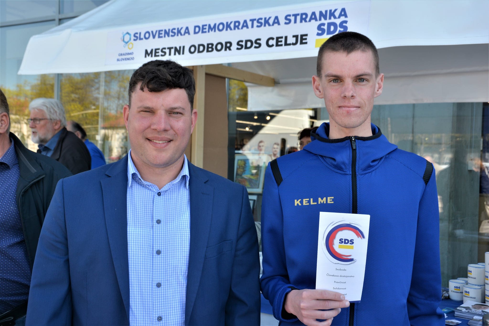 Naši veliki družini se je pridružil atletski državni reprezentant Jan Kokalj
