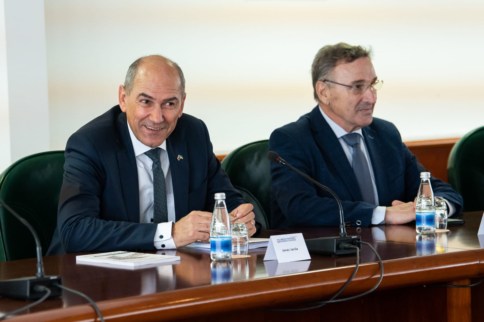 Delegacija SDS na srečanju z vodstvom Obrtno-podjetniške zbornice Slovenije