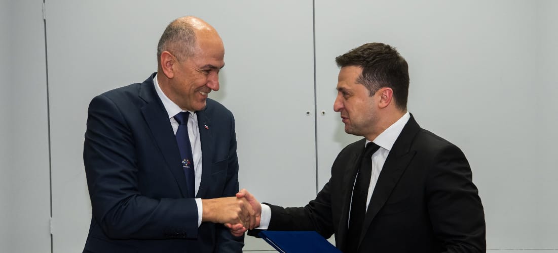 Ukrajinski predsednik Zelenski bo na pobudo SDS nagovoril slovenski parlament