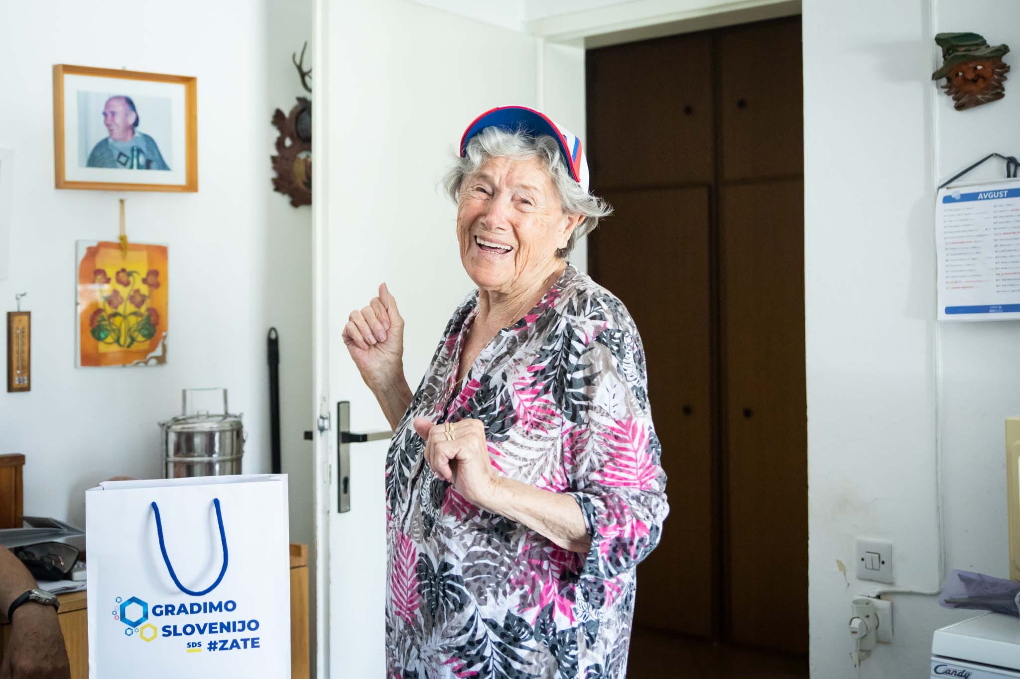Častitljiv jubilej - 97 let naše članice Ga. Zinke Lorger