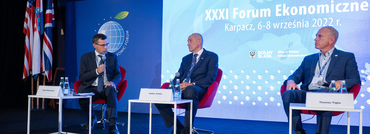 Predsednik SDS Janez Janša na Poljskem o izzivih EU v prihodnosti
