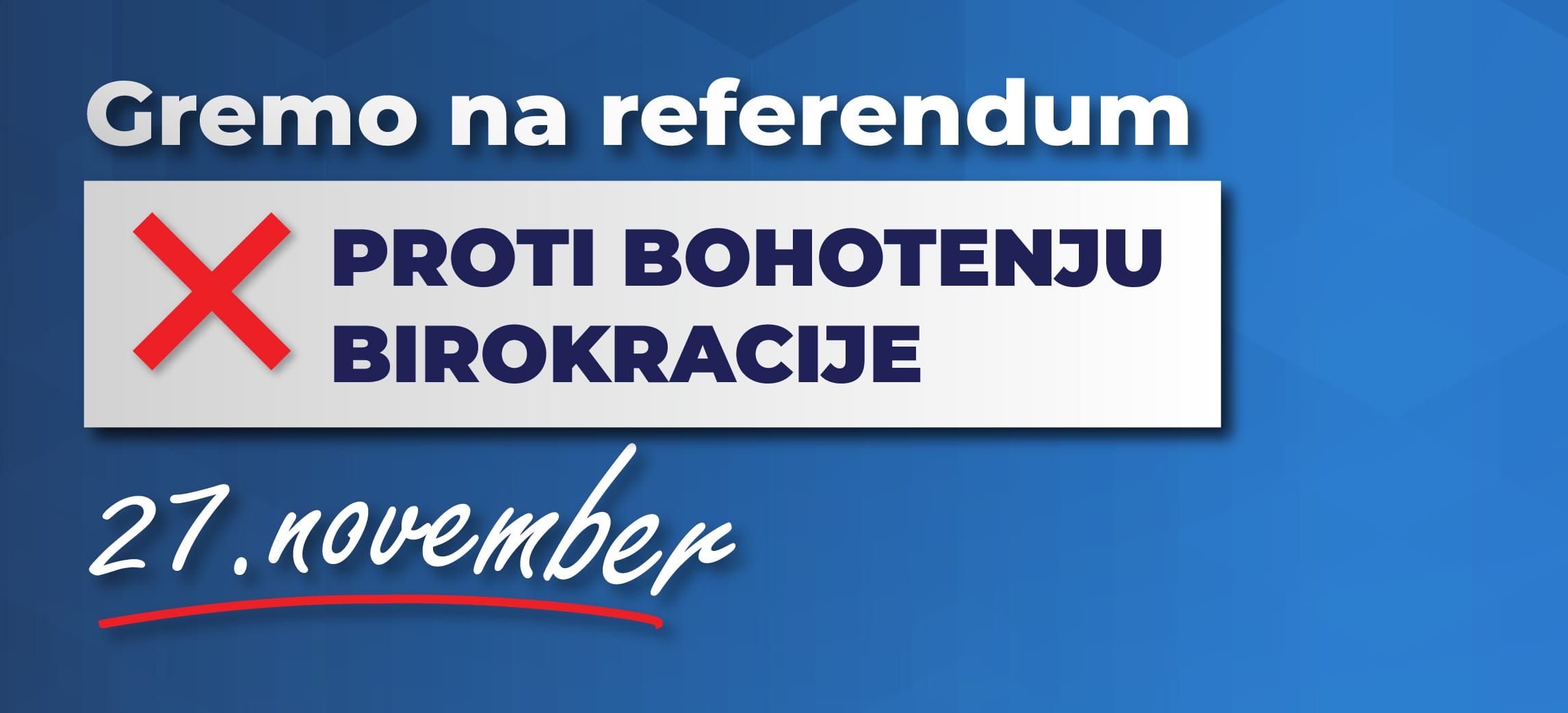 PROTI bohotenju birokracije