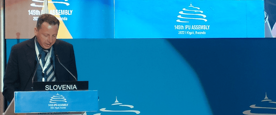 Zoran Mojškerc na 145. zasedanju Skupščine Interparlamentarne unije