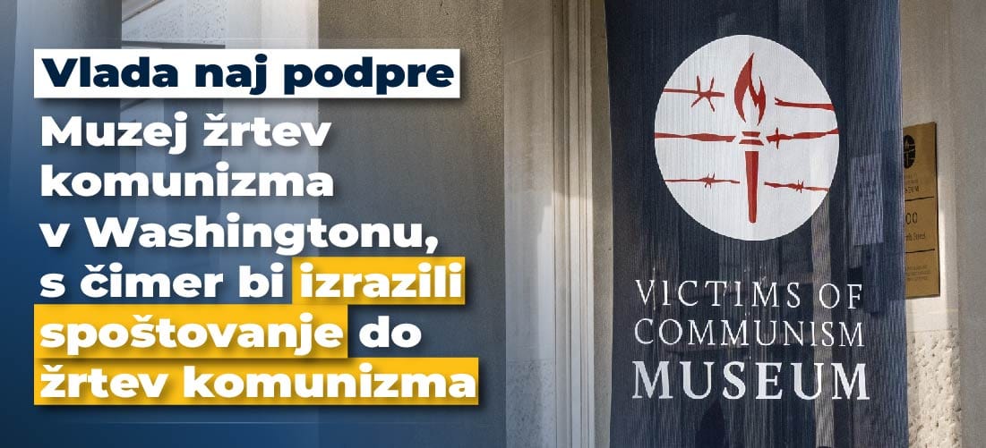 Vlada naj podpre projekt Muzej žrtev komunizma v Washingtonu