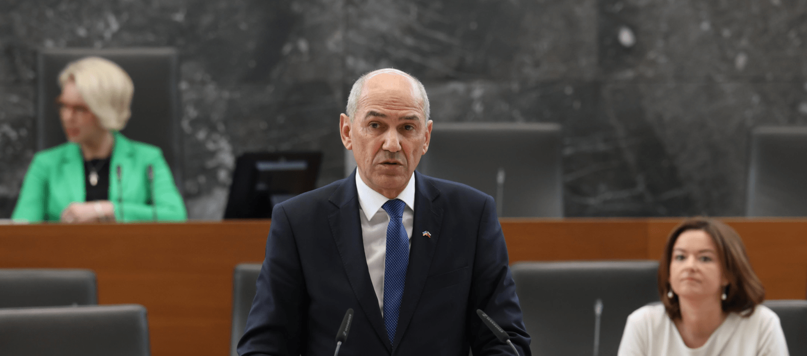 Janez Janša: Civiliziran svet nima različnih mnenj o Rusiji, tako je le v Sloveniji