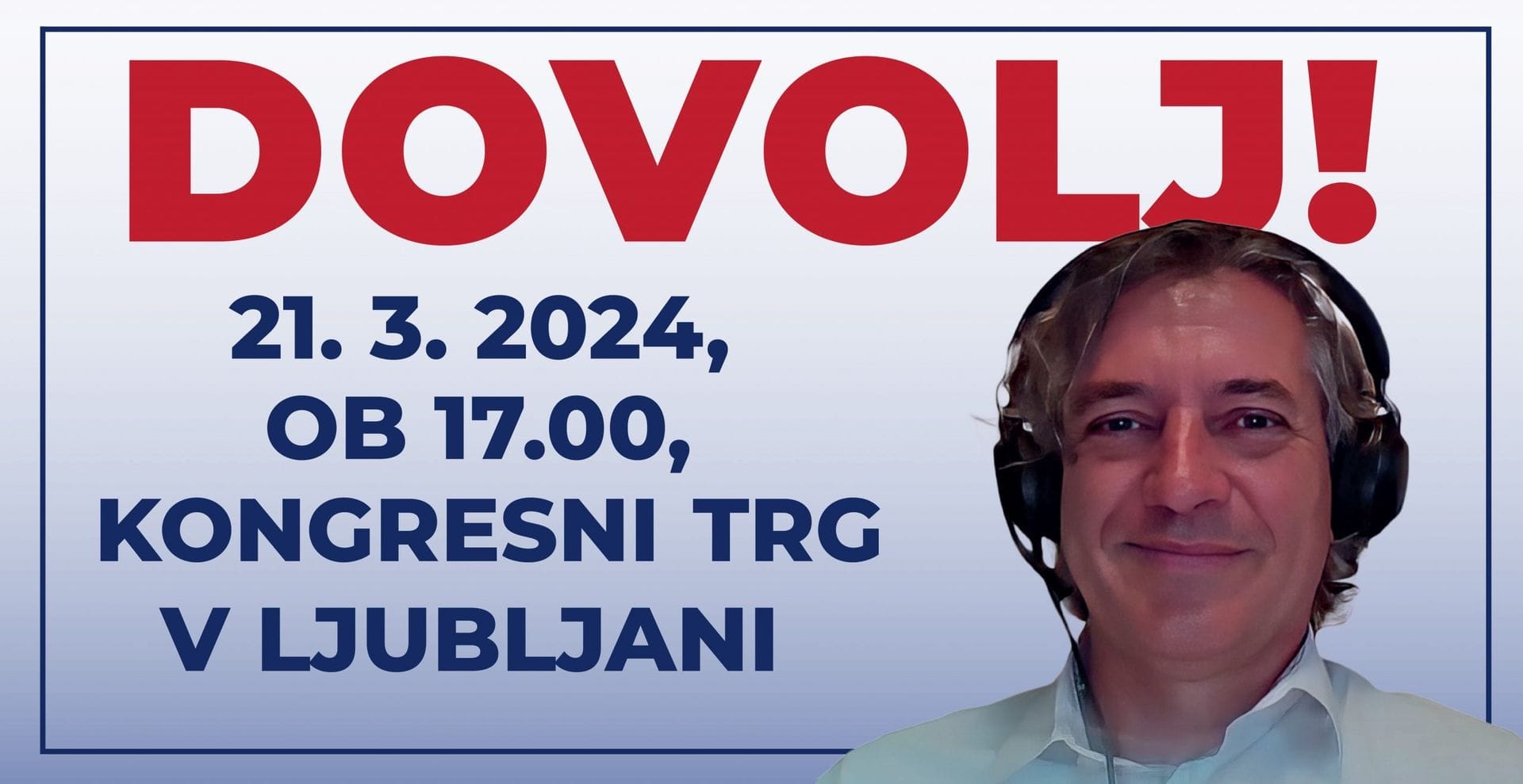 DOVOLJ!