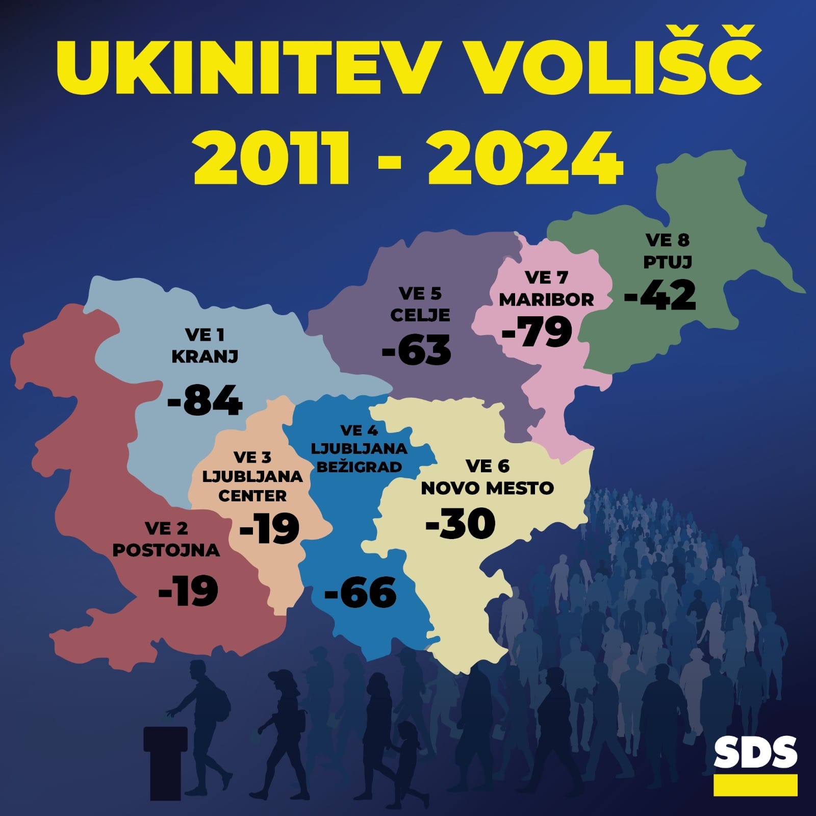 Zahtevamo vrnitev ukinjenih volišč