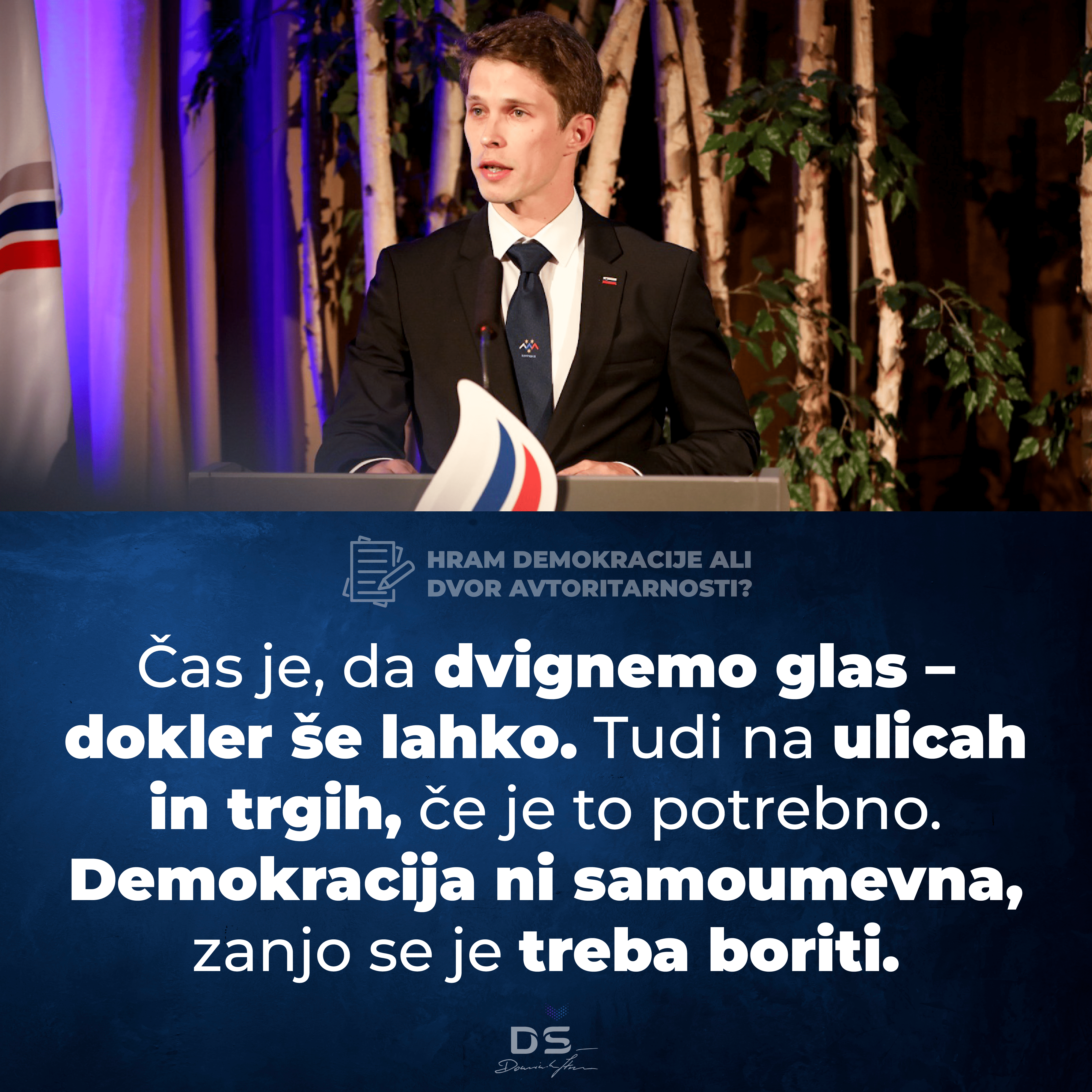 Dominik Štrakl - citat kolumna 8.12.2024