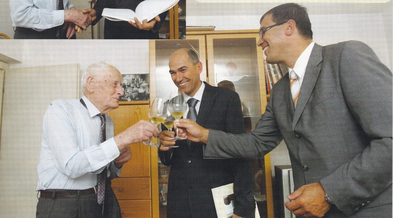 Srečanje Niko Dragaš in Janez Janša