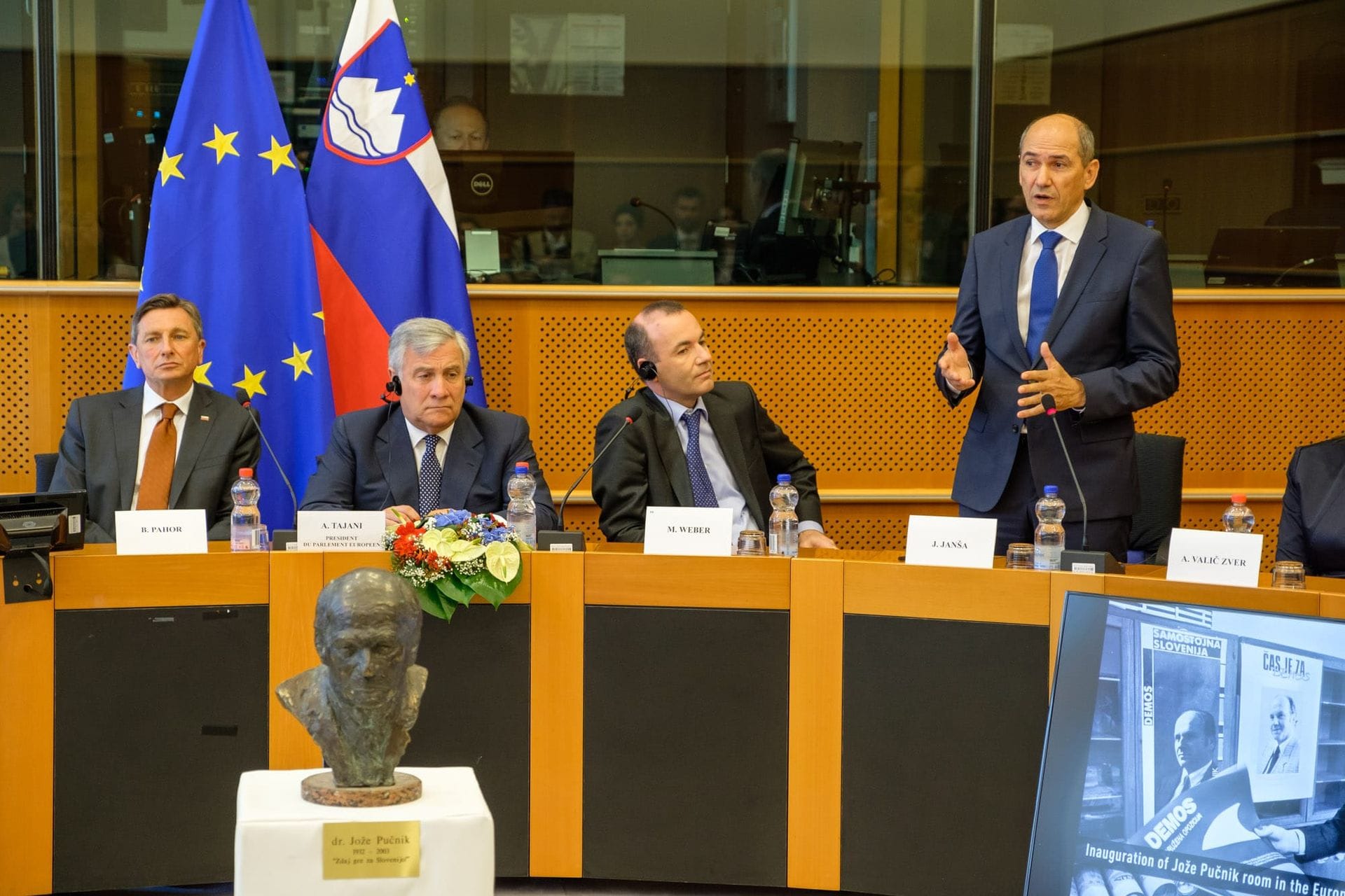 Konferenčna dvorana Bruselj - nagovor