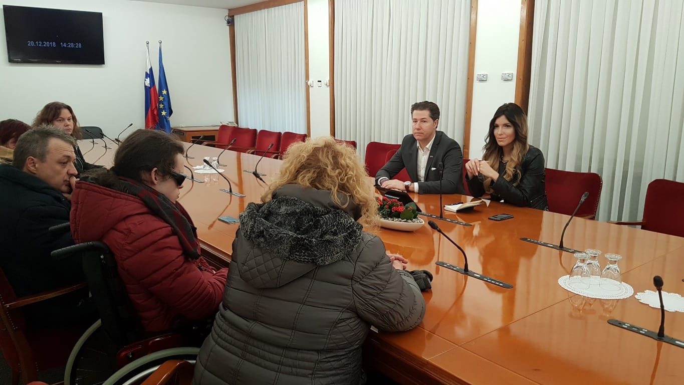 Slepi in slabovidni - srečanje