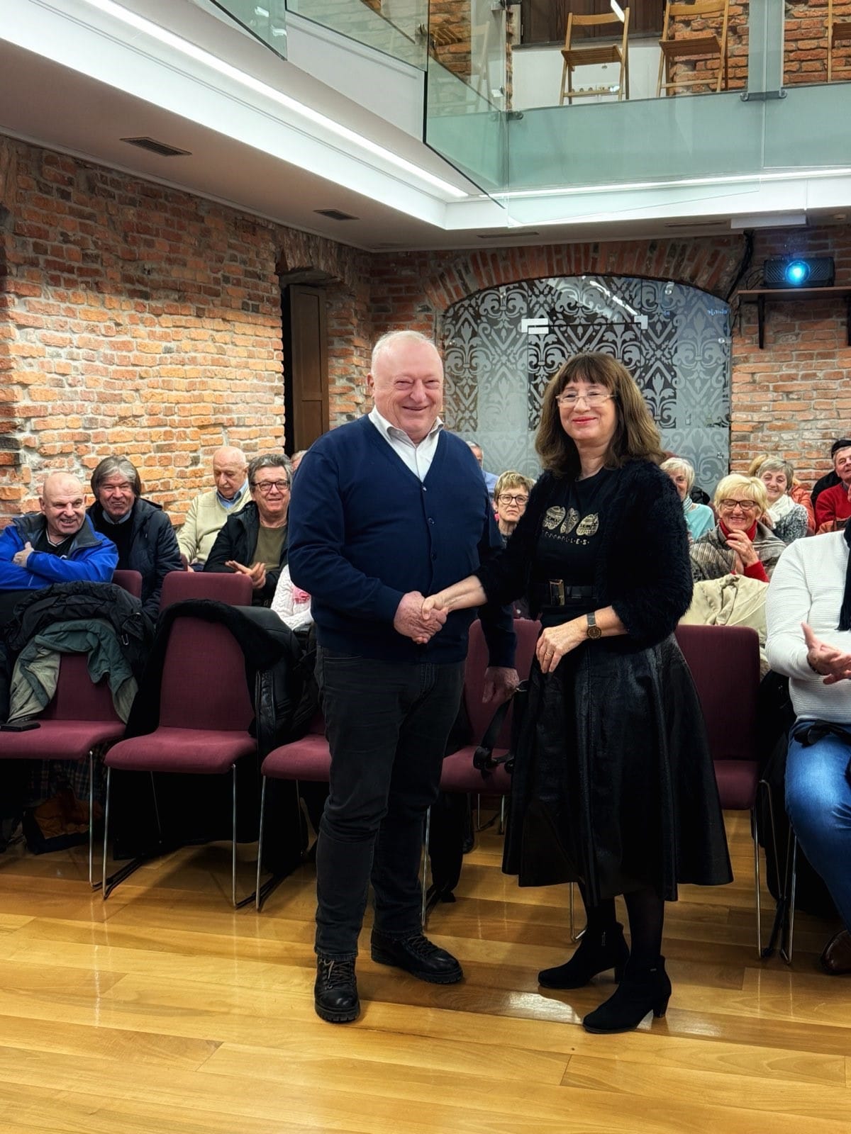 Čestitke novemu predsedniku KSS MO SDS Velenje Janez Podbornik
