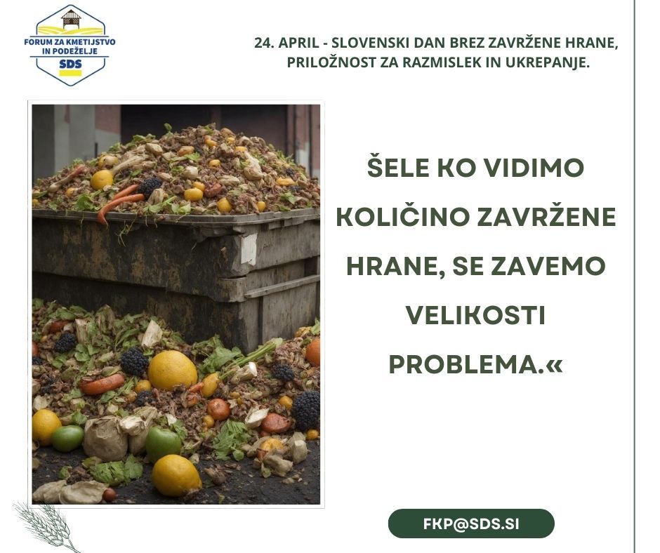 »Hrana ima vrednost – vsak dan, na vsakem koraku«