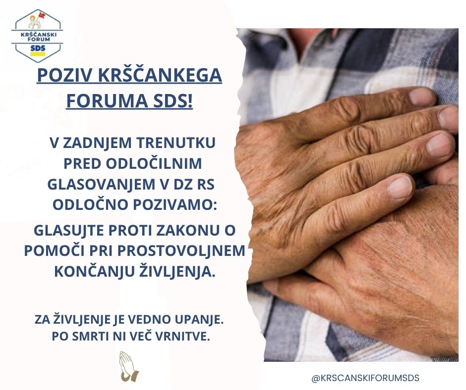 JAVNO PISMO PRED GLASOVANJEM V DRŽAVNEM ZBORU RS